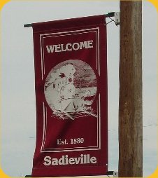 Sadieville, KY: Sadieville Welcome Sign