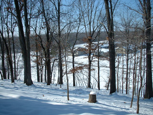 Bella Vista, AR: Winter Snow - Bella Vista, Arkansas