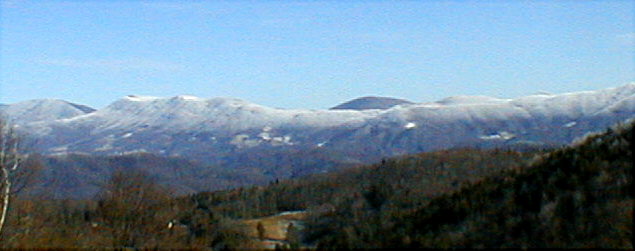 Boone, NC: Picture of Rich Mountain taken 12/12/03