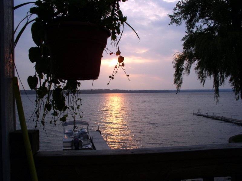 Seneca Falls, NY: Cayuga Lake State Parl Sunrise