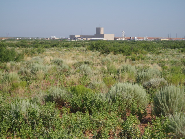 Carlsbad, NM: View of the Waste Isolation Pilot Plant