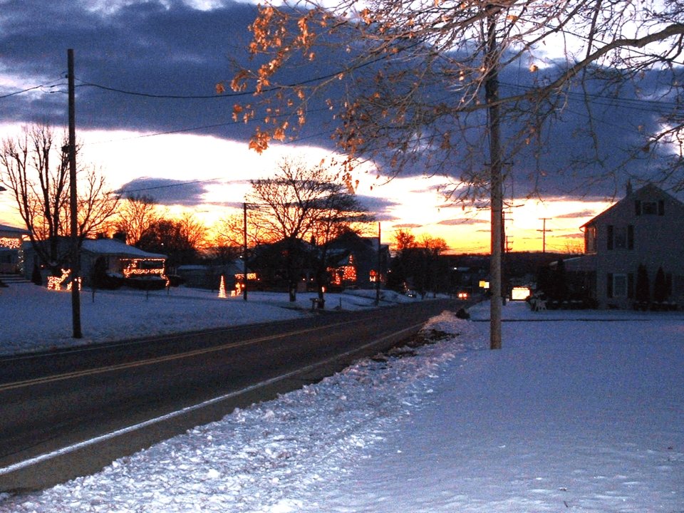 Wellsville, PA: Rt 74 looking West