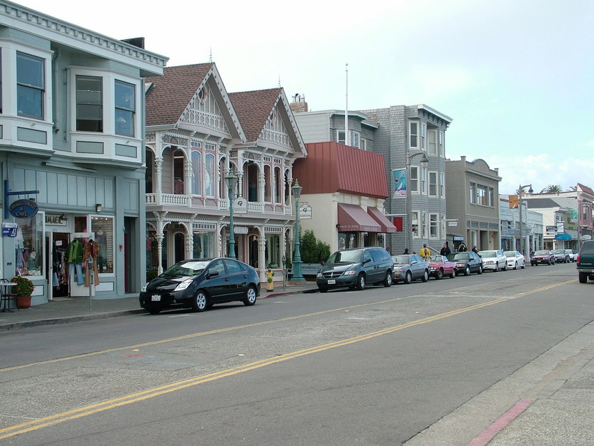 Sausalito, CA Sausalito Main Street photo, picture, image (California
