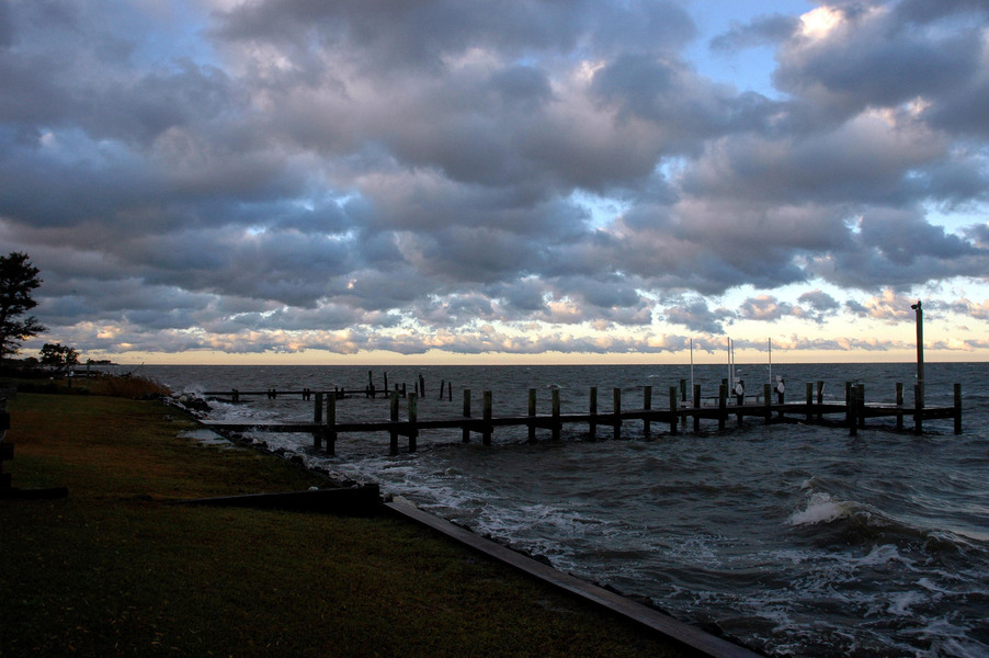 Deal Island, MD: windy