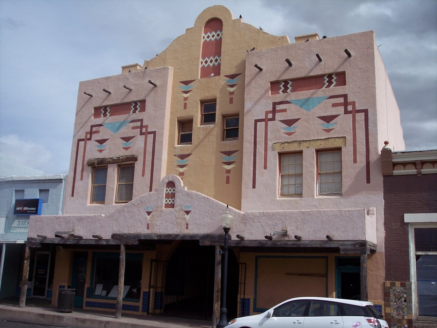 Silver City, NM Vacant Theater on Bullard Street photo, picture, image (New Mexico) at city