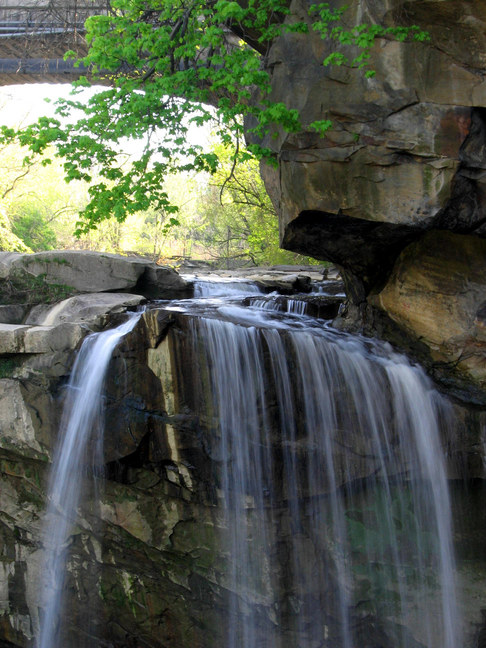 Elyria, OH: Cascade Park Falls, Elyria, Ohio