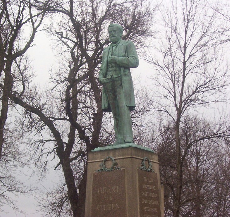 Galena, IL : President Grant Statue photo, picture, image (Illinois) at ...