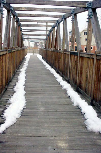 Hollidaysburg, PA: Bridge in Canal Basin Park