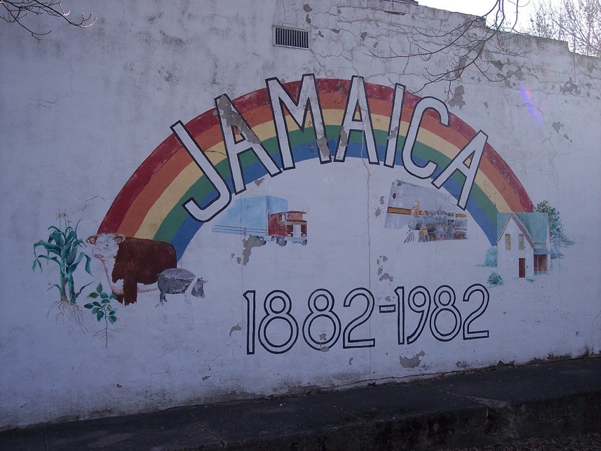 Jamaica, IA: Wall Mural