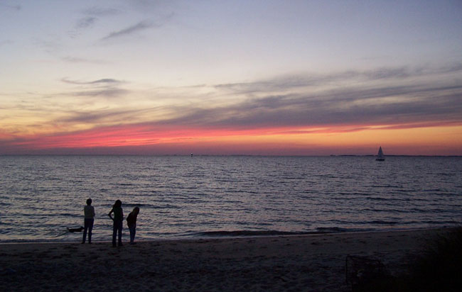 Deal Island, MD: Deal Island Sunset