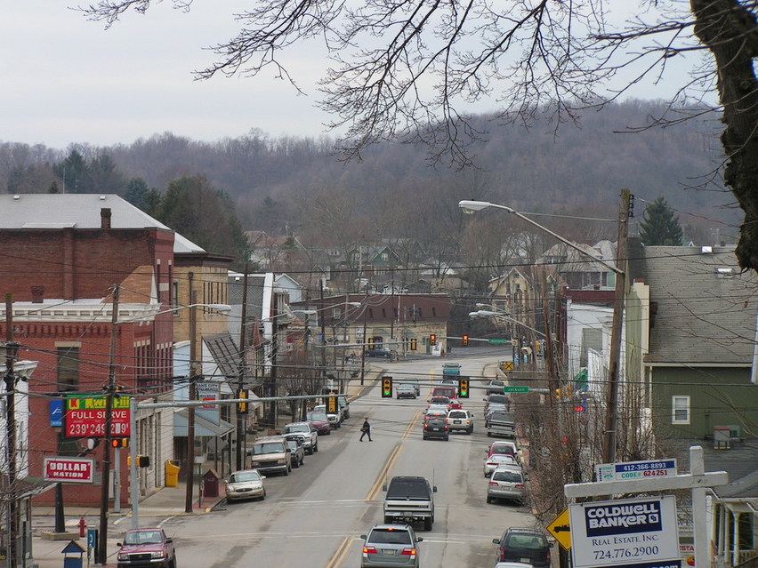 Evans City, PA: Downtown