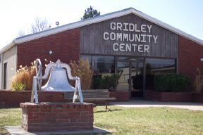 Gridley, KS: Gridley Community Center in Gridley, Ks.