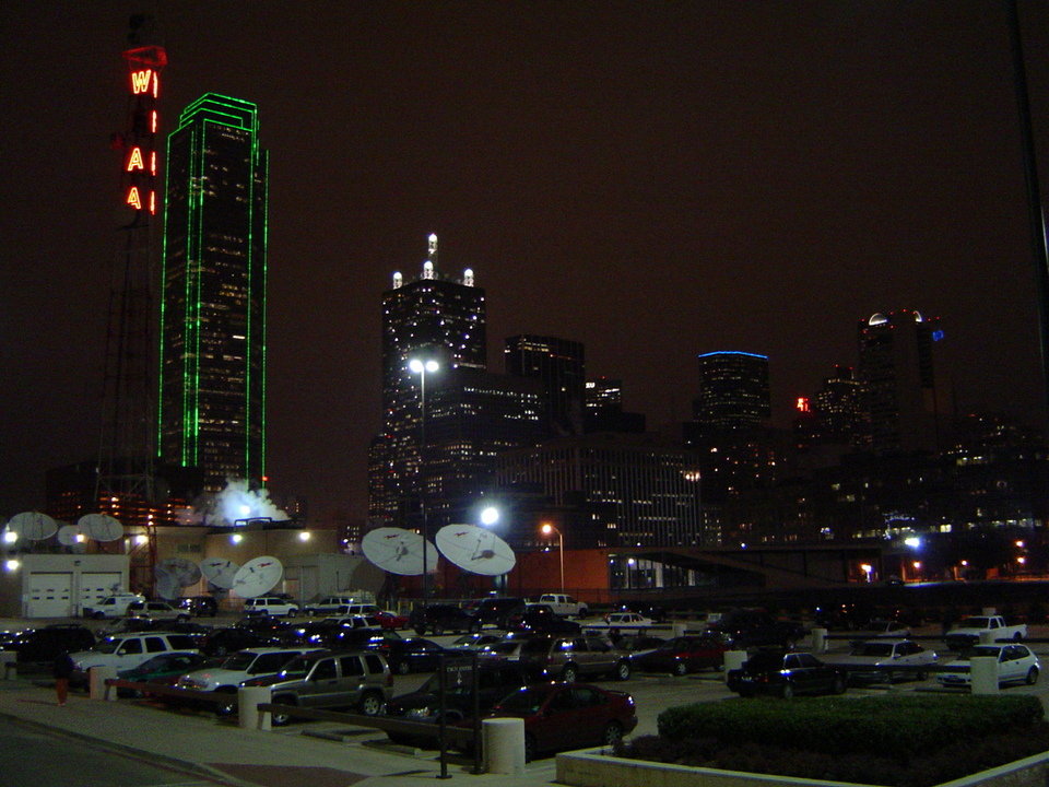 Dallas, TX: Dallas Skyline at Night