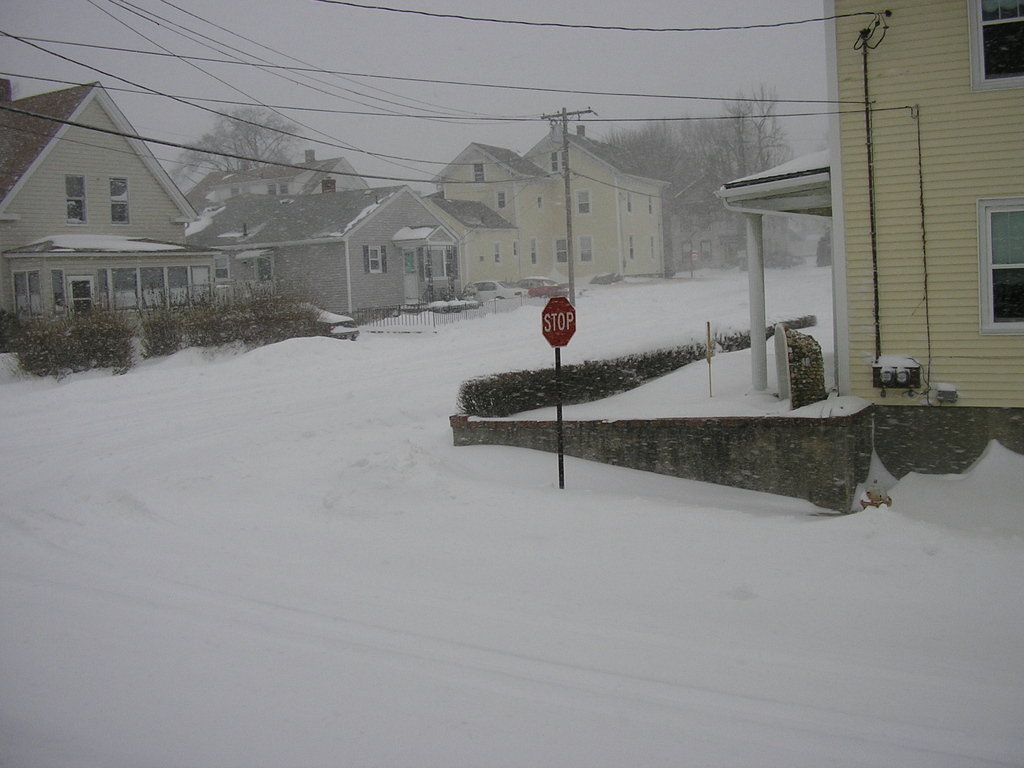 Milford, MA: storm of feb 12th, 2006