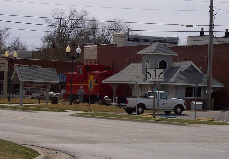 Burlington, KS Burlington, Ks. Main street tourtist center photo