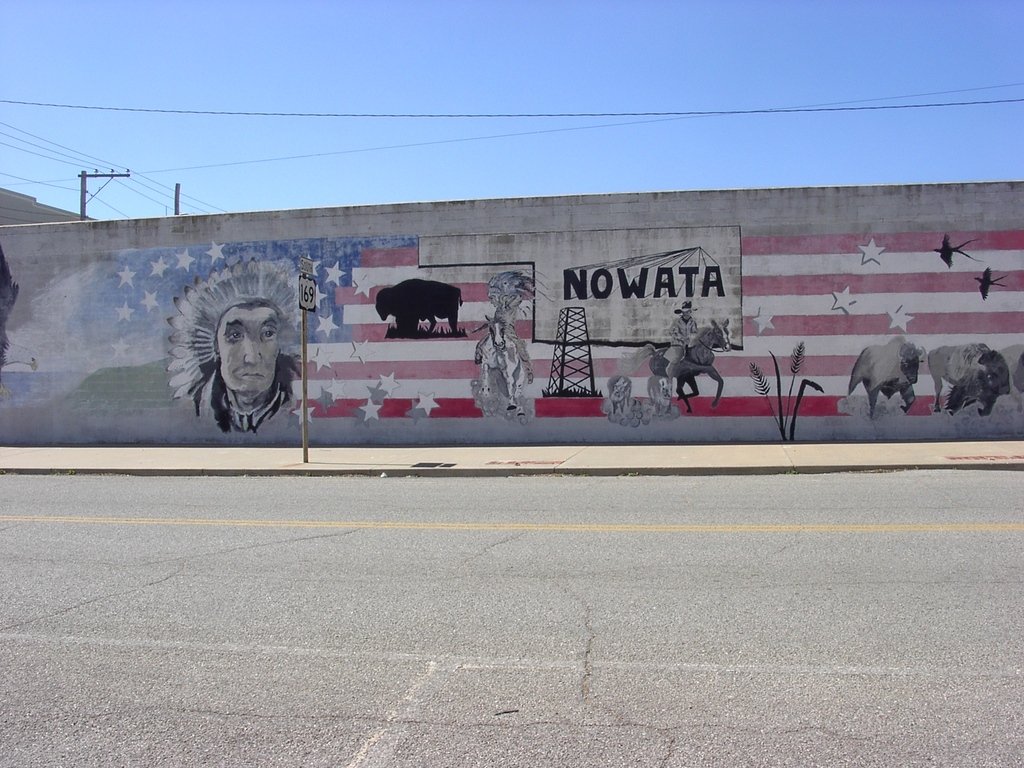 Nowata, OK: mural