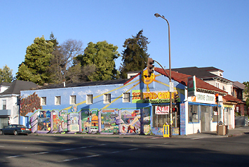 Berkeley, CA: Colorful store in Berkeley