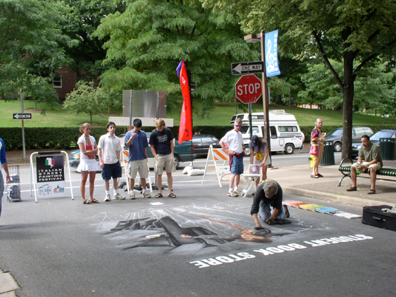 State College, PA: Central Pennsylvania Festival of the Arts Street Painting
