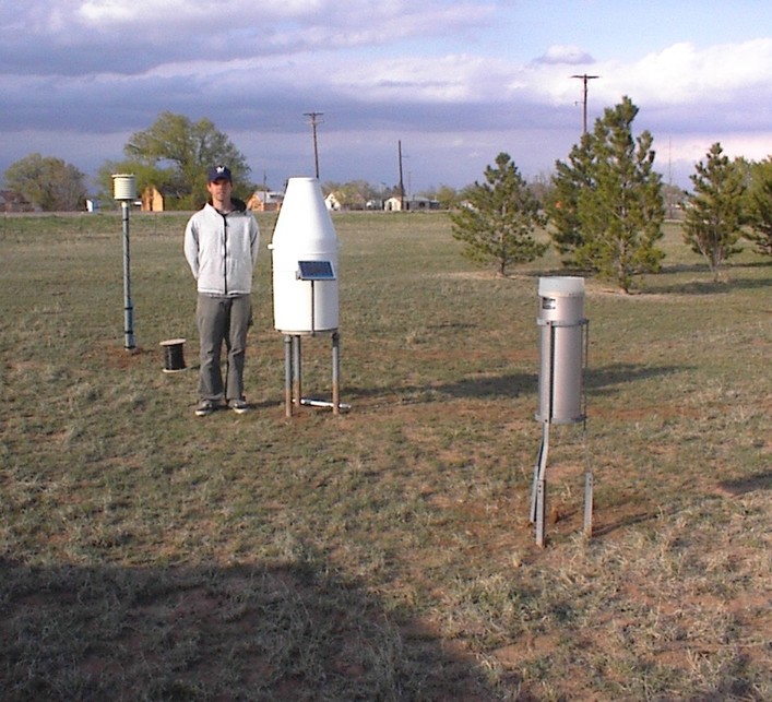 Roy, NM Cooperative Weather Station on West side of Roy photo