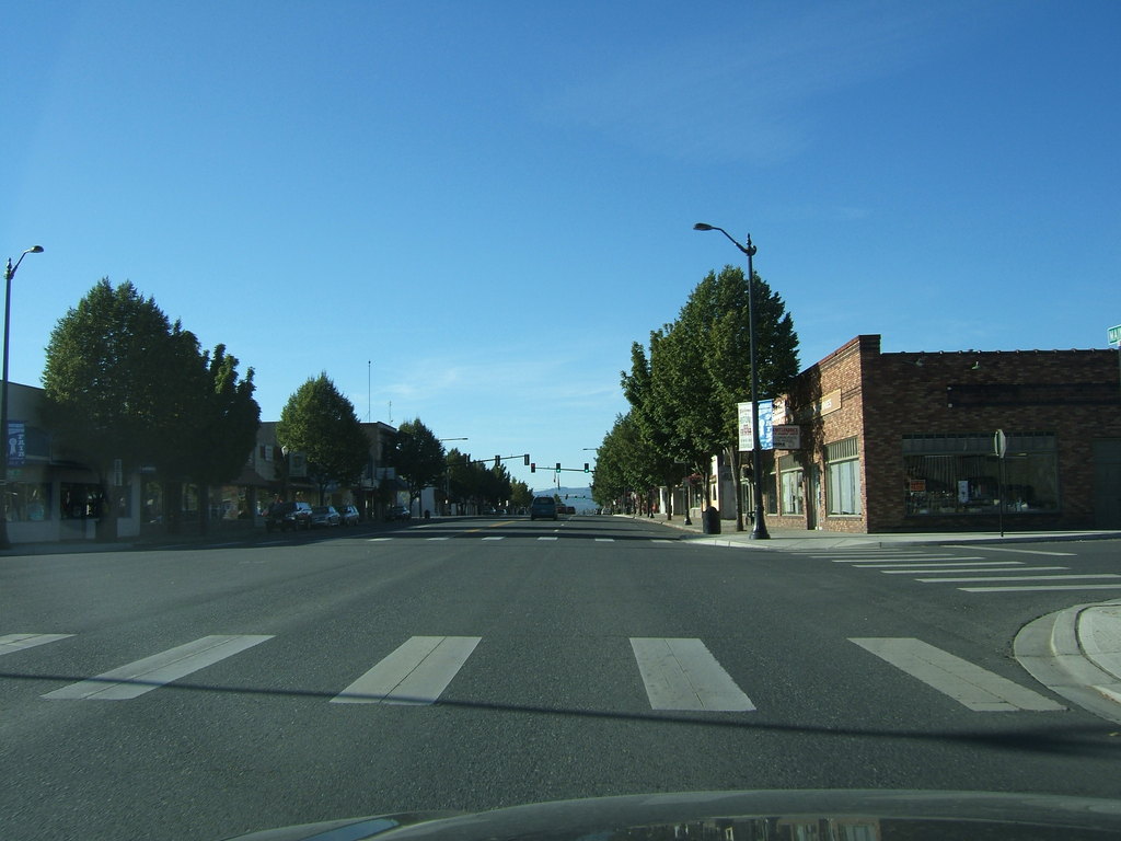 Colville, WA: North end of downtown facing south