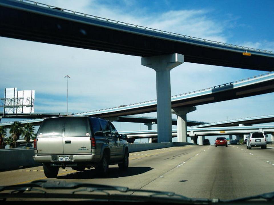 Houston, TX: Houston freeway
