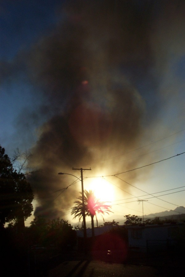 Superior, AZ: Brush Fire 6-2003