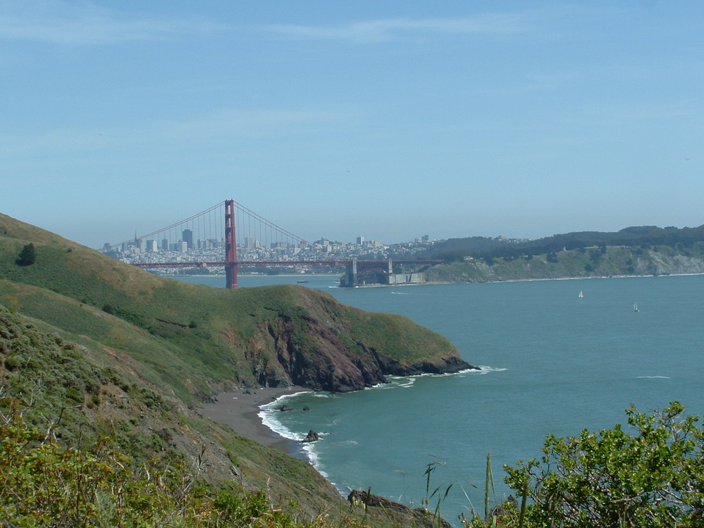 San Francisco, CA: View from Marin Headlands