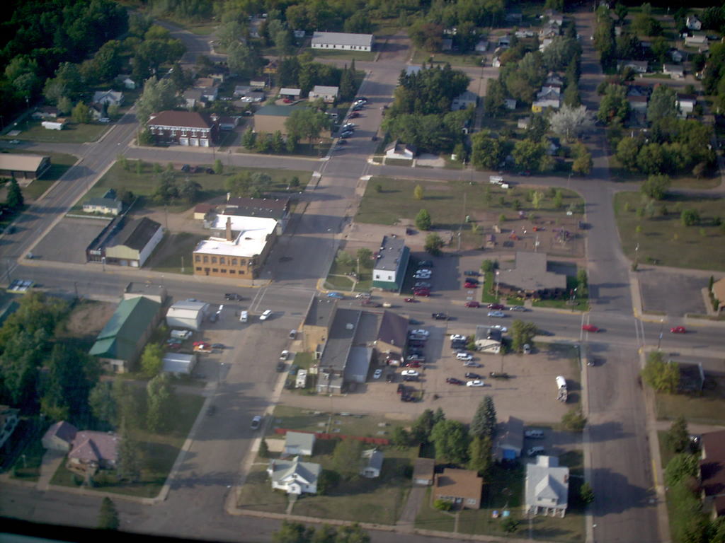 Ironton, MN: Aerial Photo of Ironton
