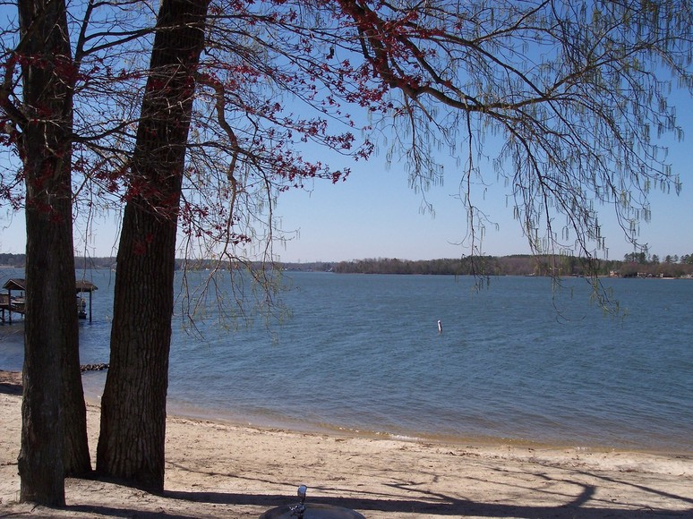 Tega Cay, SC: Pictures taken from Windjammer Park on Lak Wylie in Tega Cay, SC