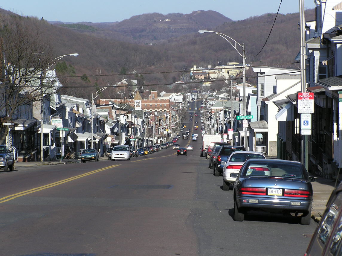 Ashland, PA: Main street Ashland