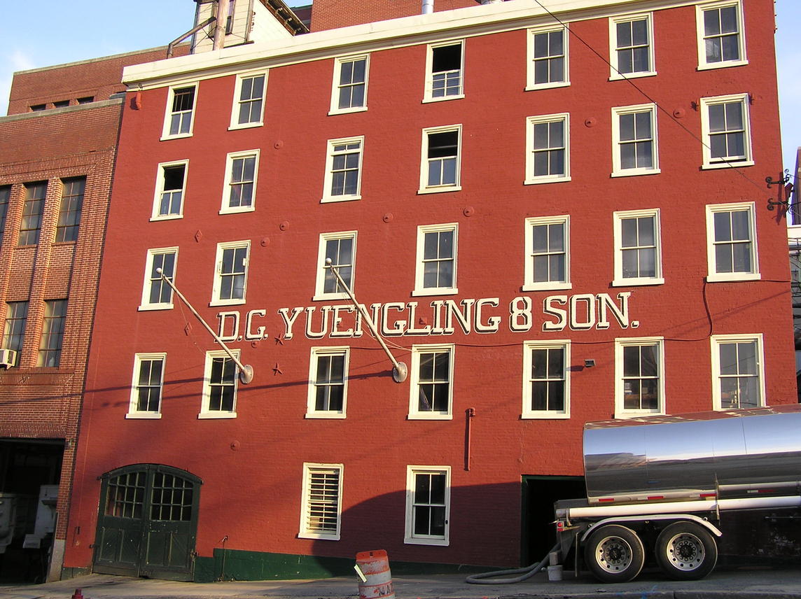 Pottsville, PA: Yuengling Brewery side factory photo