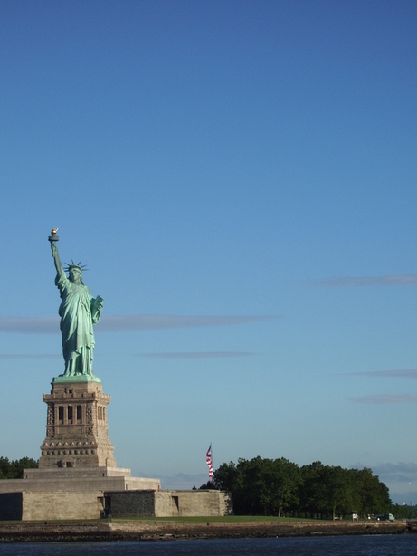 New York, NY: Sailing by the Statue of Liberty