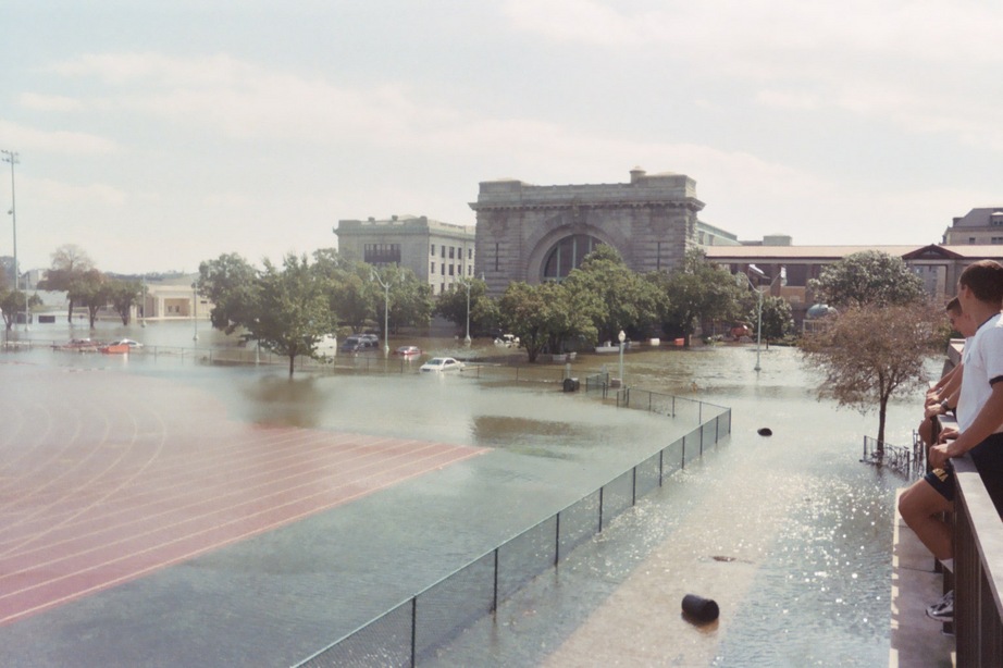 Annapolis, MD: Damage of Flood at Naval Academy
