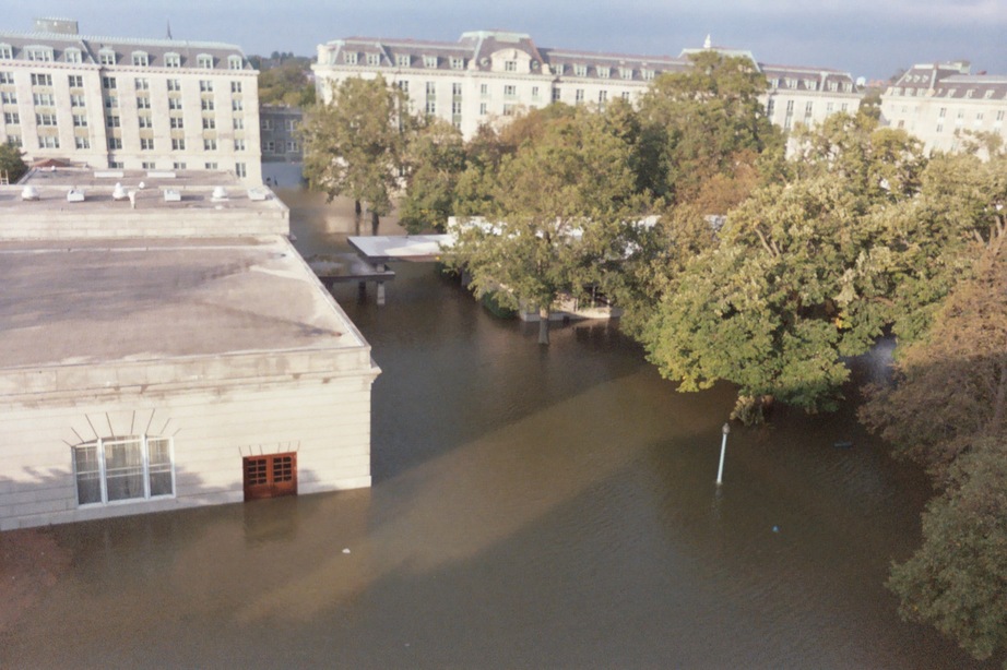 Annapolis, MD: Damage of Flood at Naval Academy