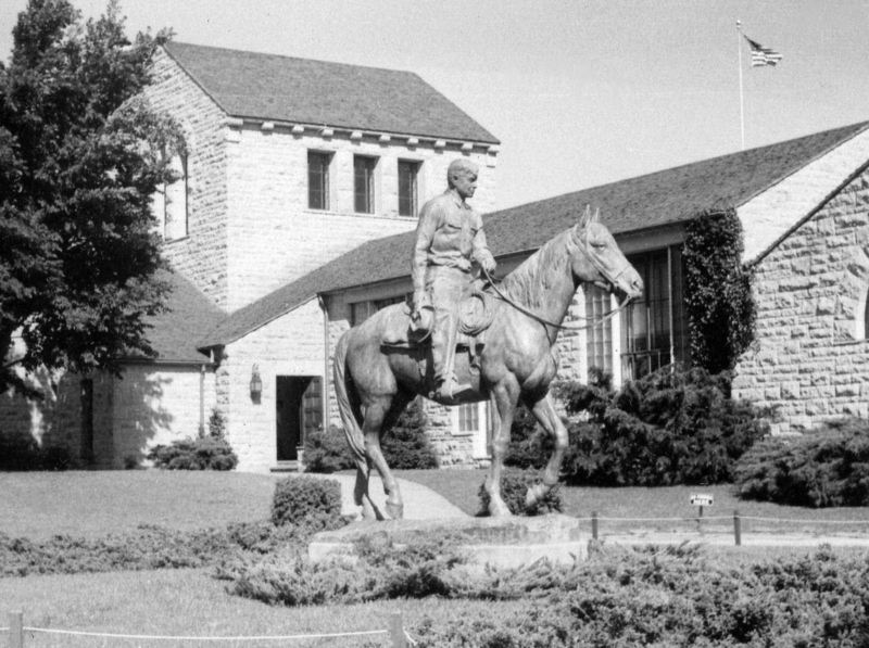 Claremore, OK: Black & White taken circa 1951