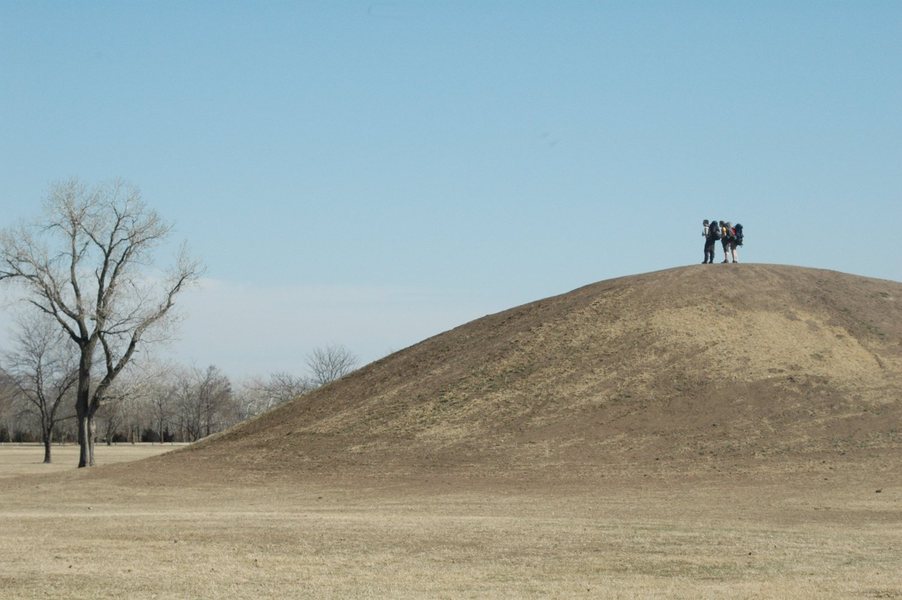 Wichita, KS: Highest point in Sedgwick Park - sledding hill