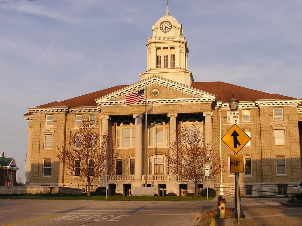 Jasper, IN: Dubois County courthouse