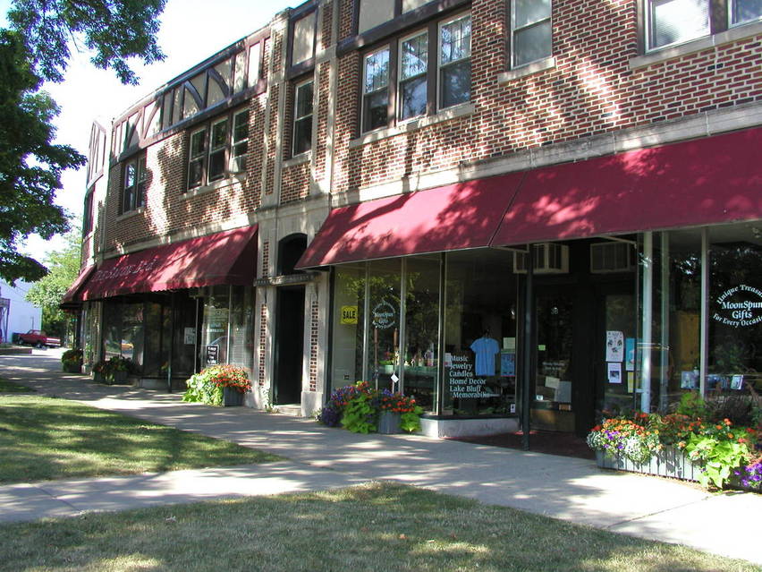 Lake Bluff, IL : Downtown Lake Bluff photo, picture, image (Illinois