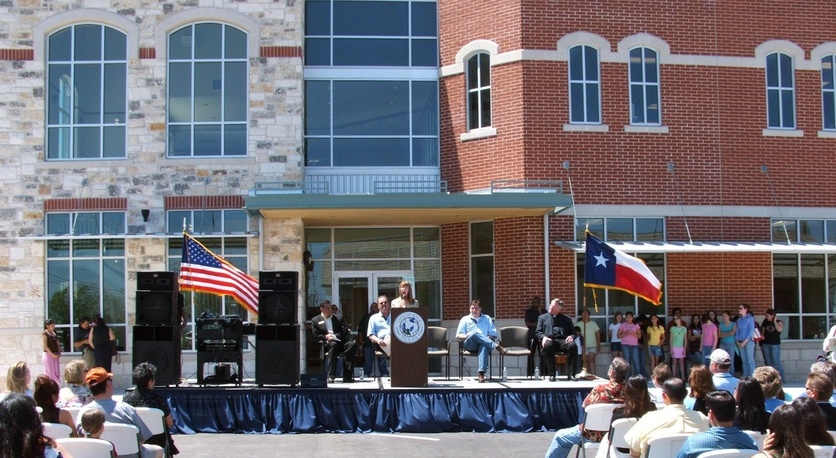 Kyle, TX: New City Hall celebration, 9 April 2006