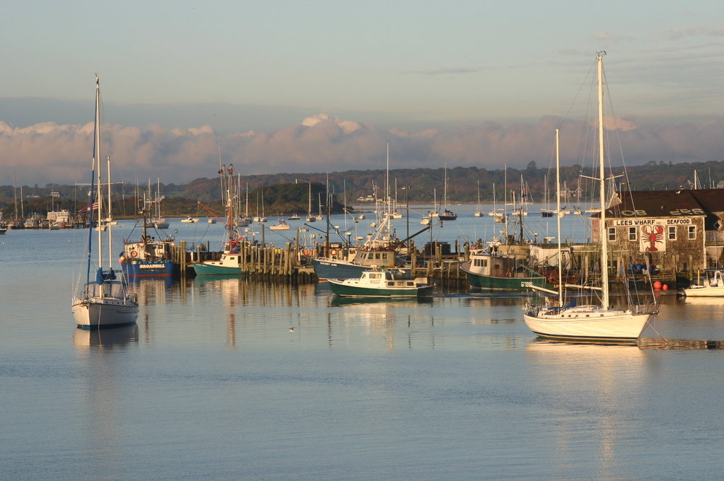 Westport, MA: The Town Docks at Scenic Westport Harbor