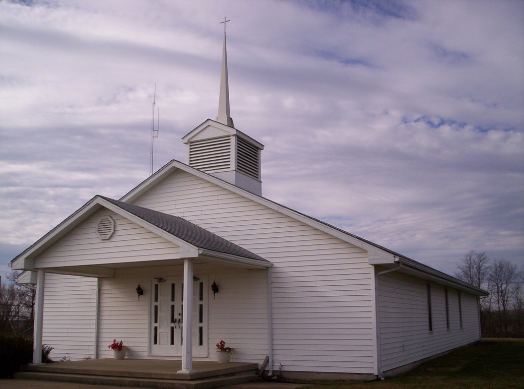 Utica, MO: Community Baptist Church: My grandfather and great granfather bult this church in the 1950's