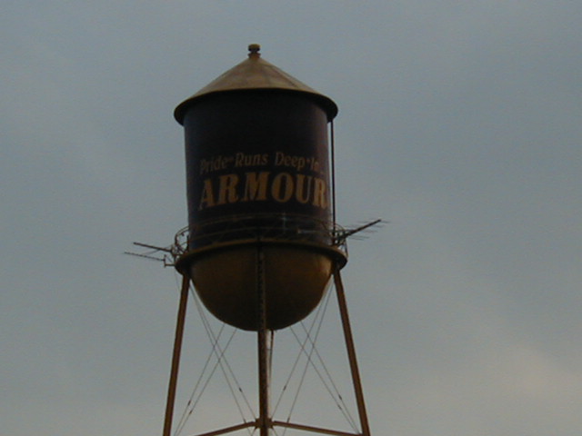 Armour, SD: Armour's very own water tower