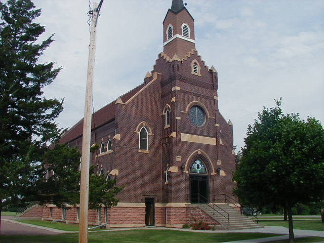 Delmont, SD: The Zion Lutheren Church