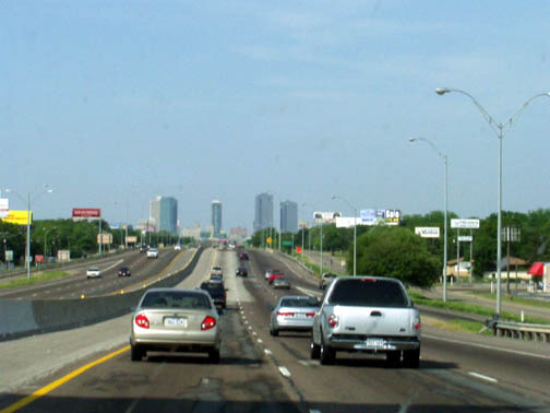 Fort Worth, TX: Coming in to Fort Worth on SH121