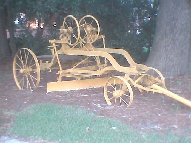 Ashburn, GA: Horse Drawn Road Grader-Crime and Punishment Museum