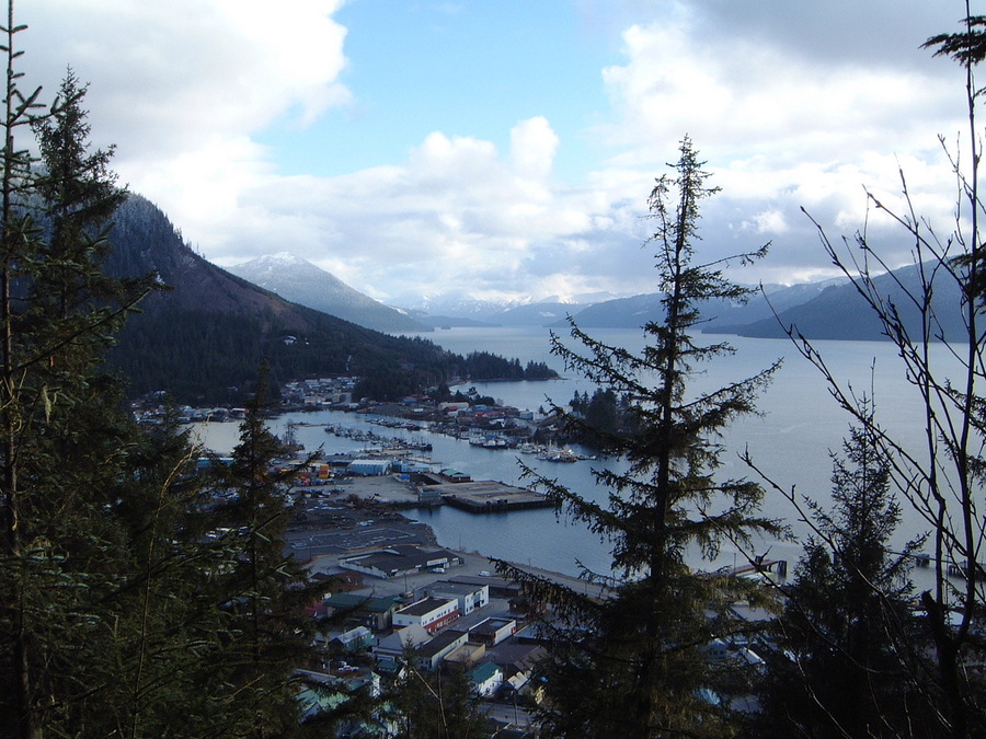 Wrangell, AK Overlooking Wrangell, AK from Mount Dewey photo, picture