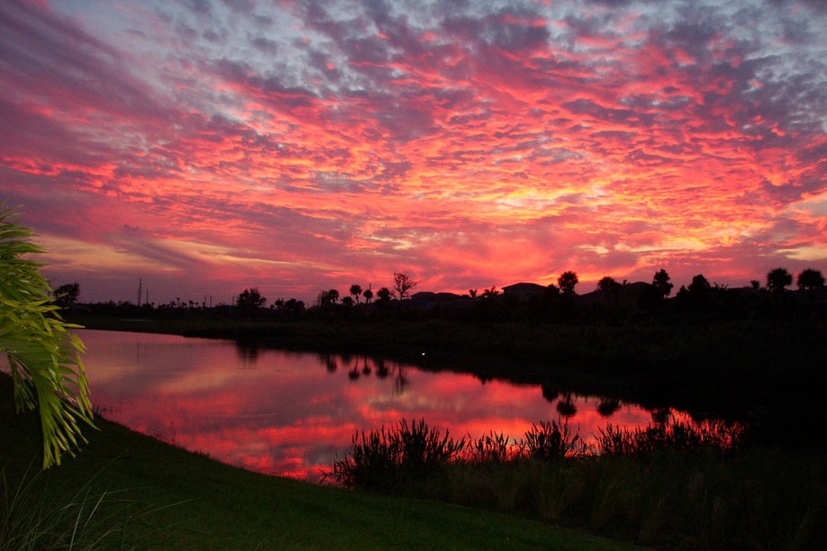 Palm Beach Gardens, FL: Sunset In Palm Beach Gardens