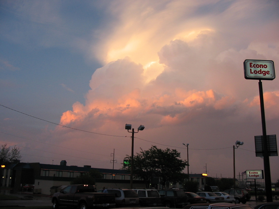 Elk City, OK: Sunset on a Storm Cloud