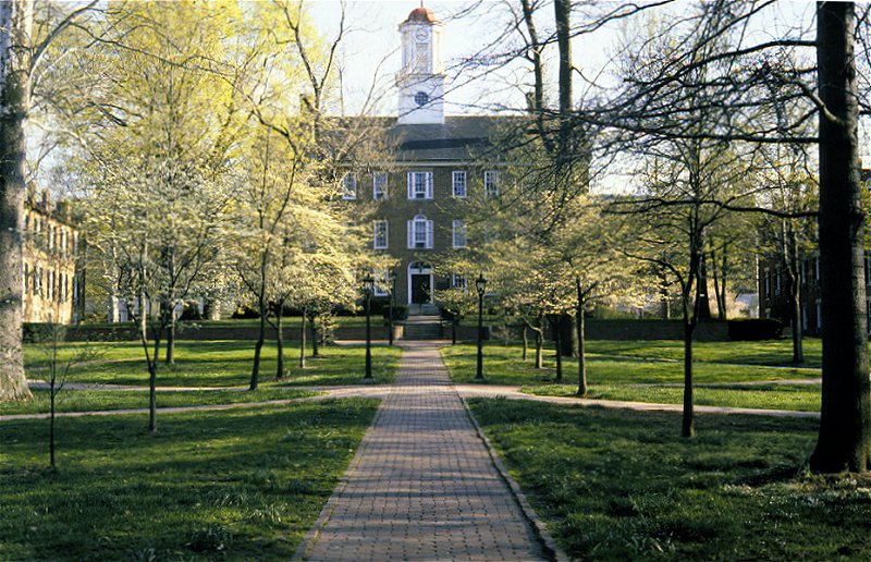 Athens, OH: Cutler Hall on the main green of Ohio Univeristy