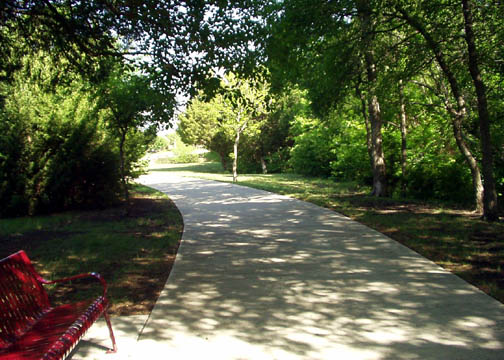 Plano, TX: Hike/Bike Trail - Russell Creek Park - Plano, TX